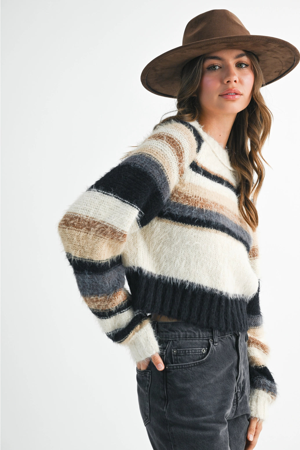 Georgia Soft Striped Sweater