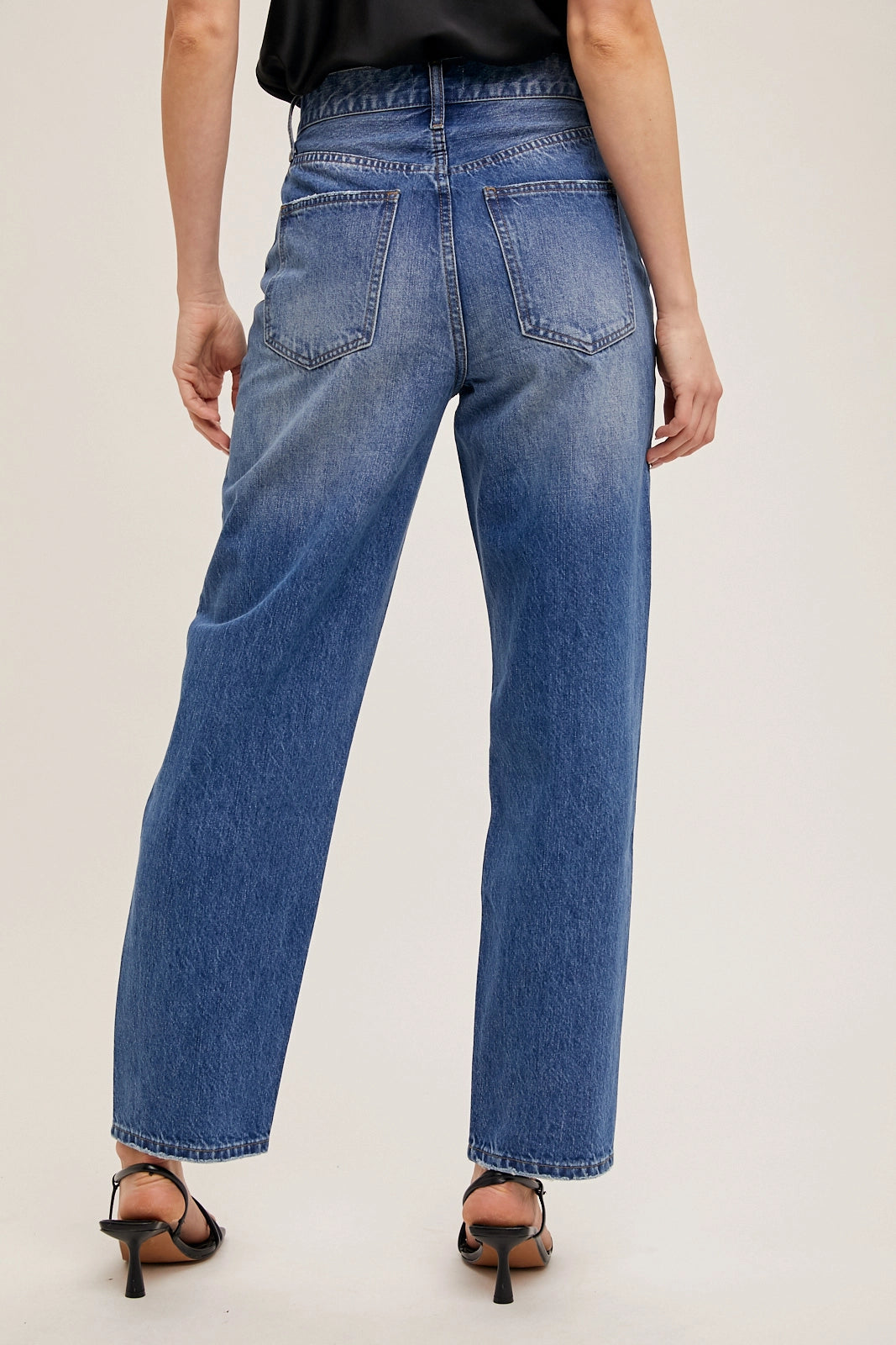 Collette Asymmetrical Jeans