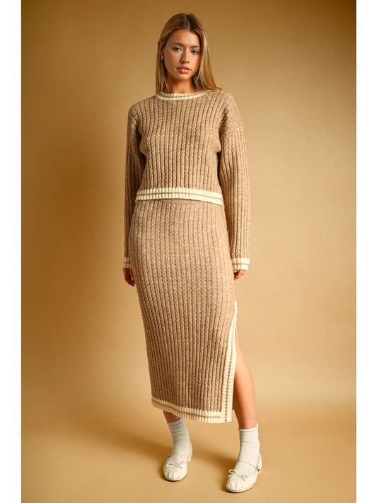 Cable Knit Skirt