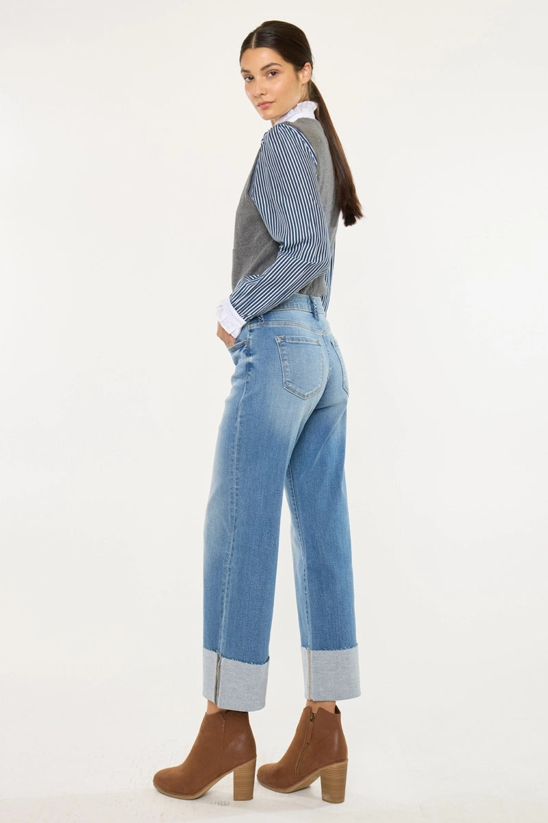 Kan Can Mid Rise Crop Cuff