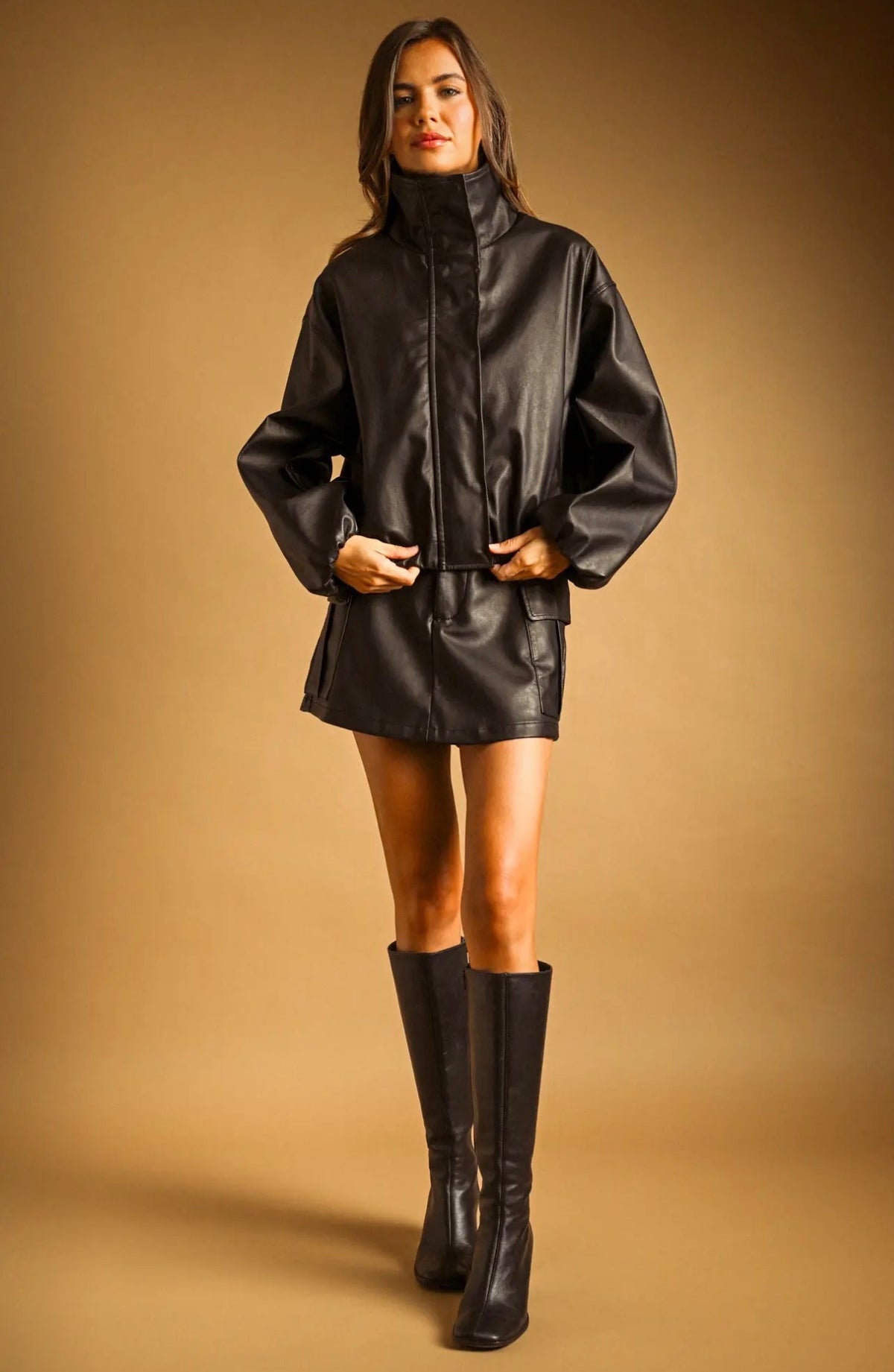 Sanctuary Faux-Leather Jacket