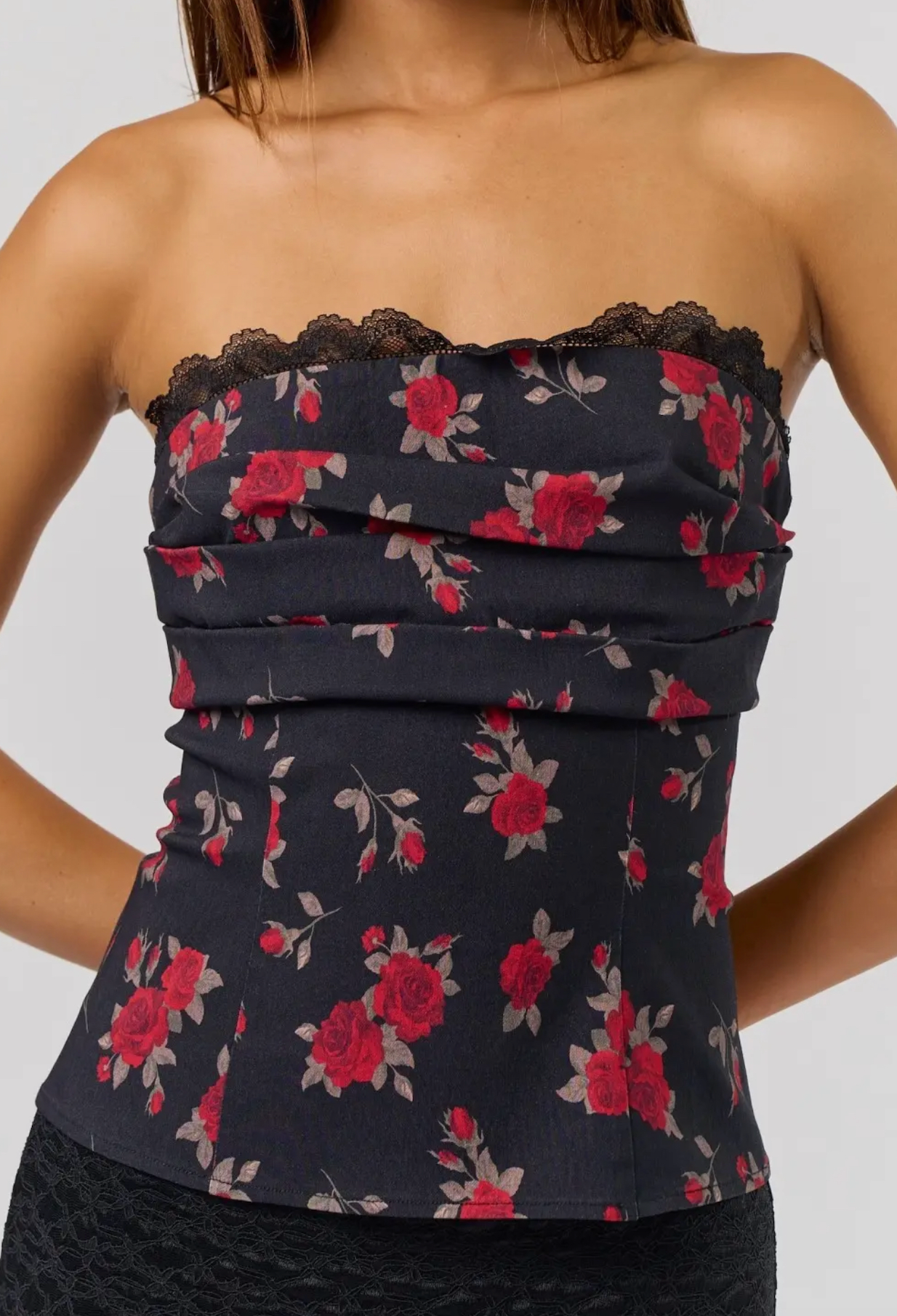 Lucy Rose Structured Corset Top