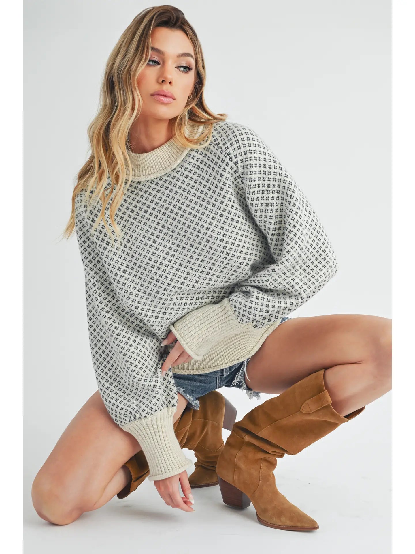 Jemma Cotton Sweater - Cream