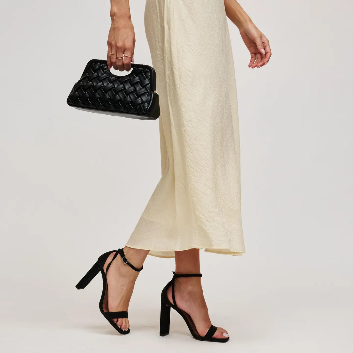 Alouette Clutch - Black