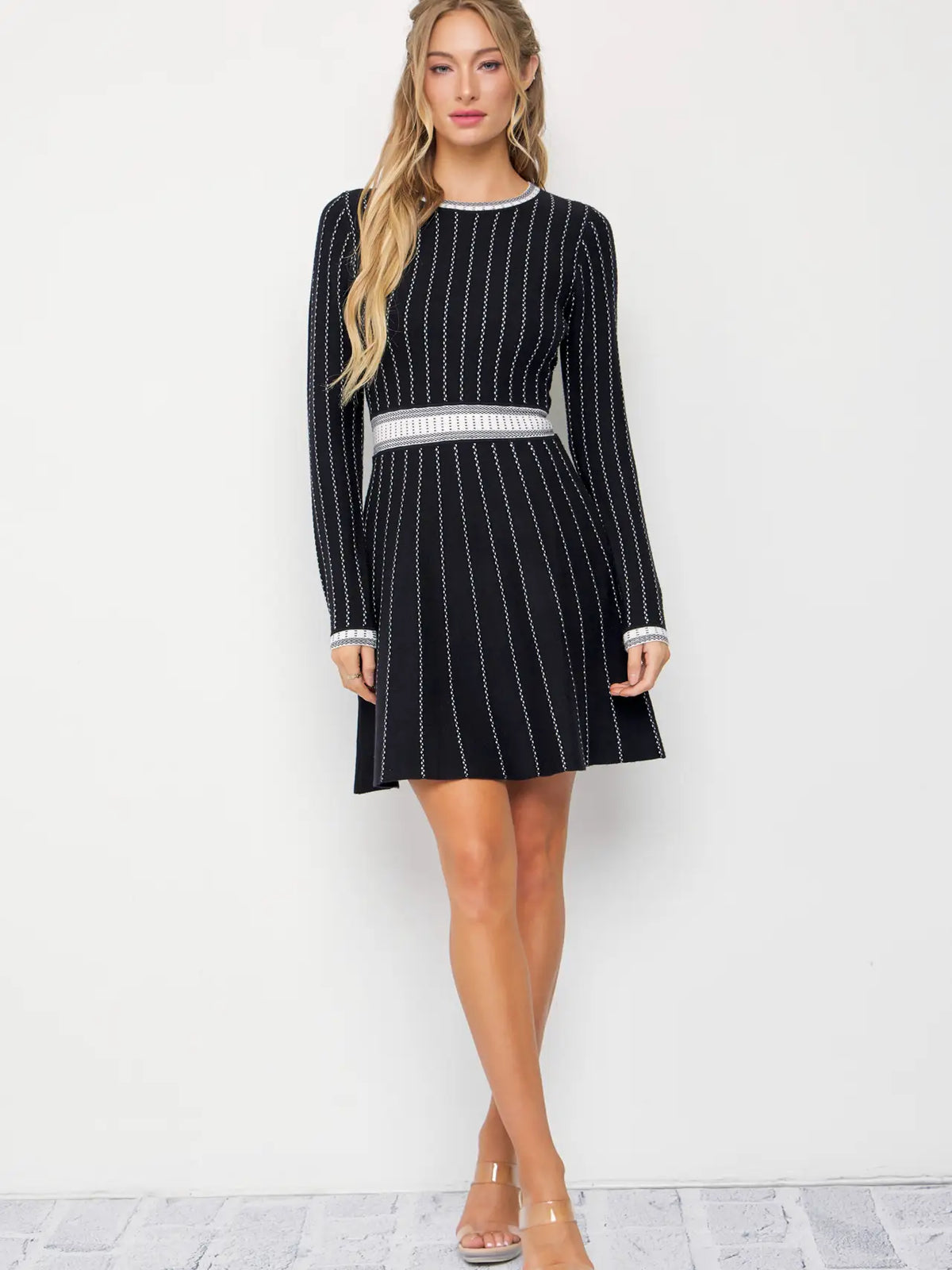 Ella Long Sleeve Mini Dress