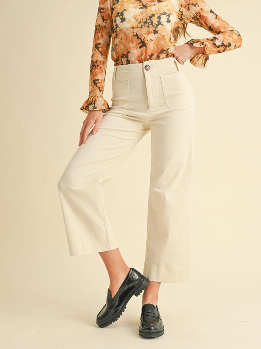 Wide Leg Vanilla Pants