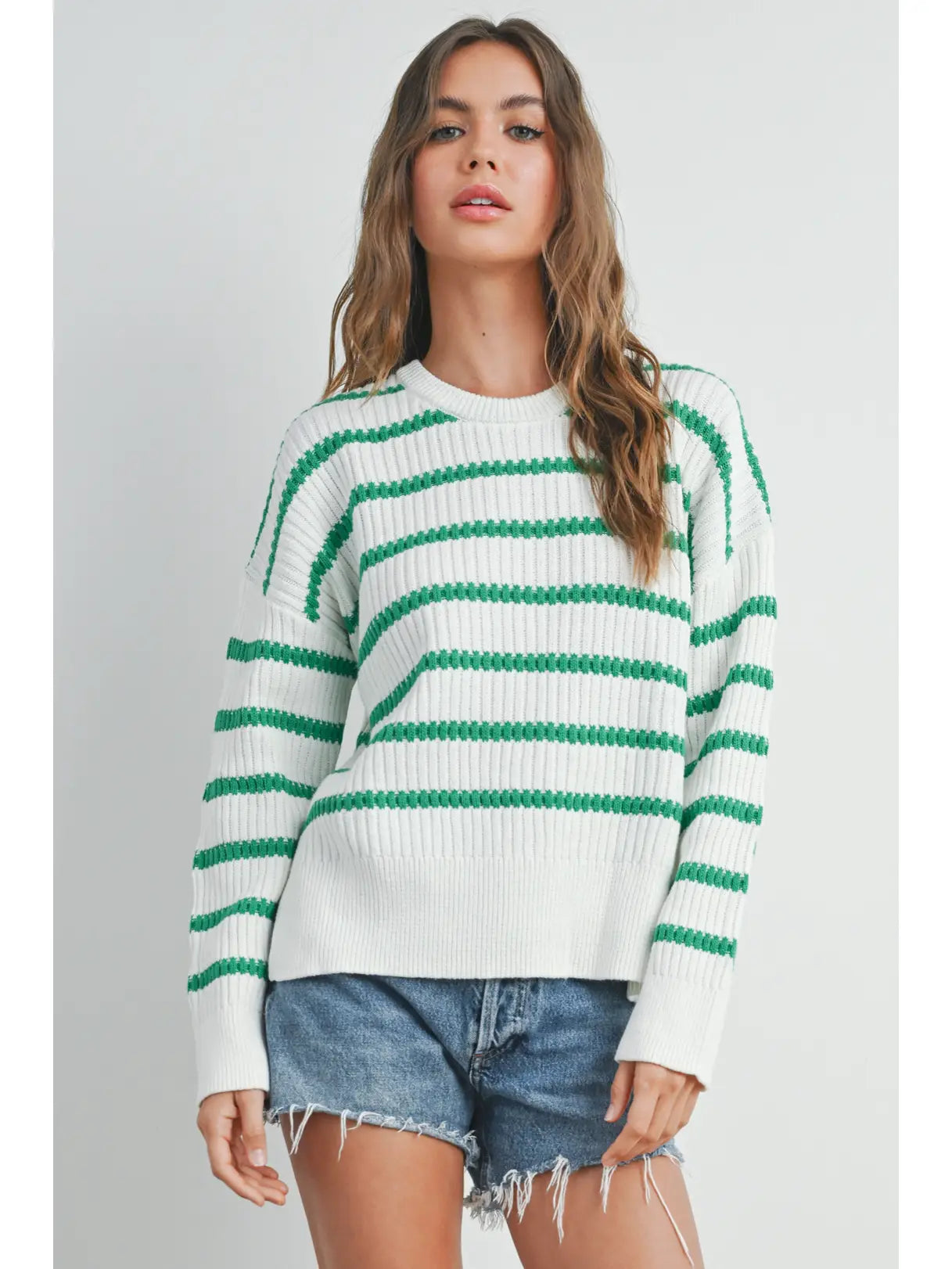 Sadie Knit Sweater - Green