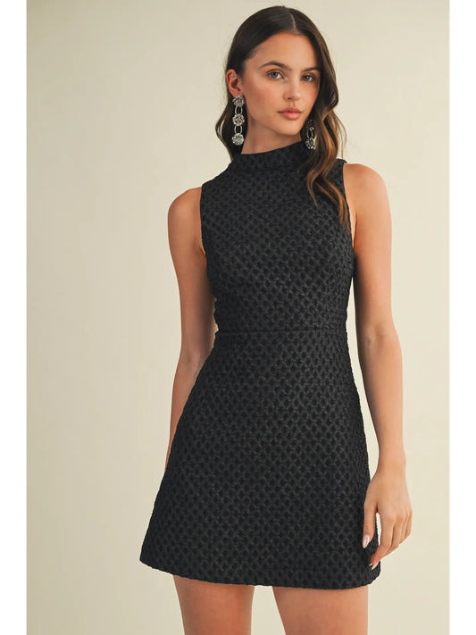 Bella Textured Mini Dress