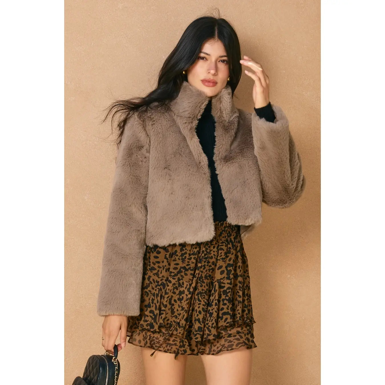 Grand Alpine Faux Fur Coat