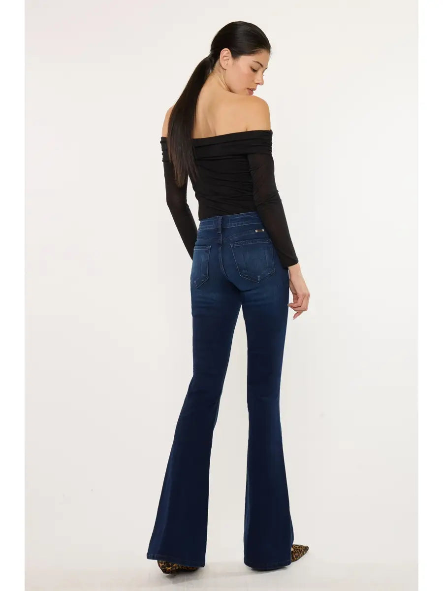 Perfection Mid Rise Flare Jean