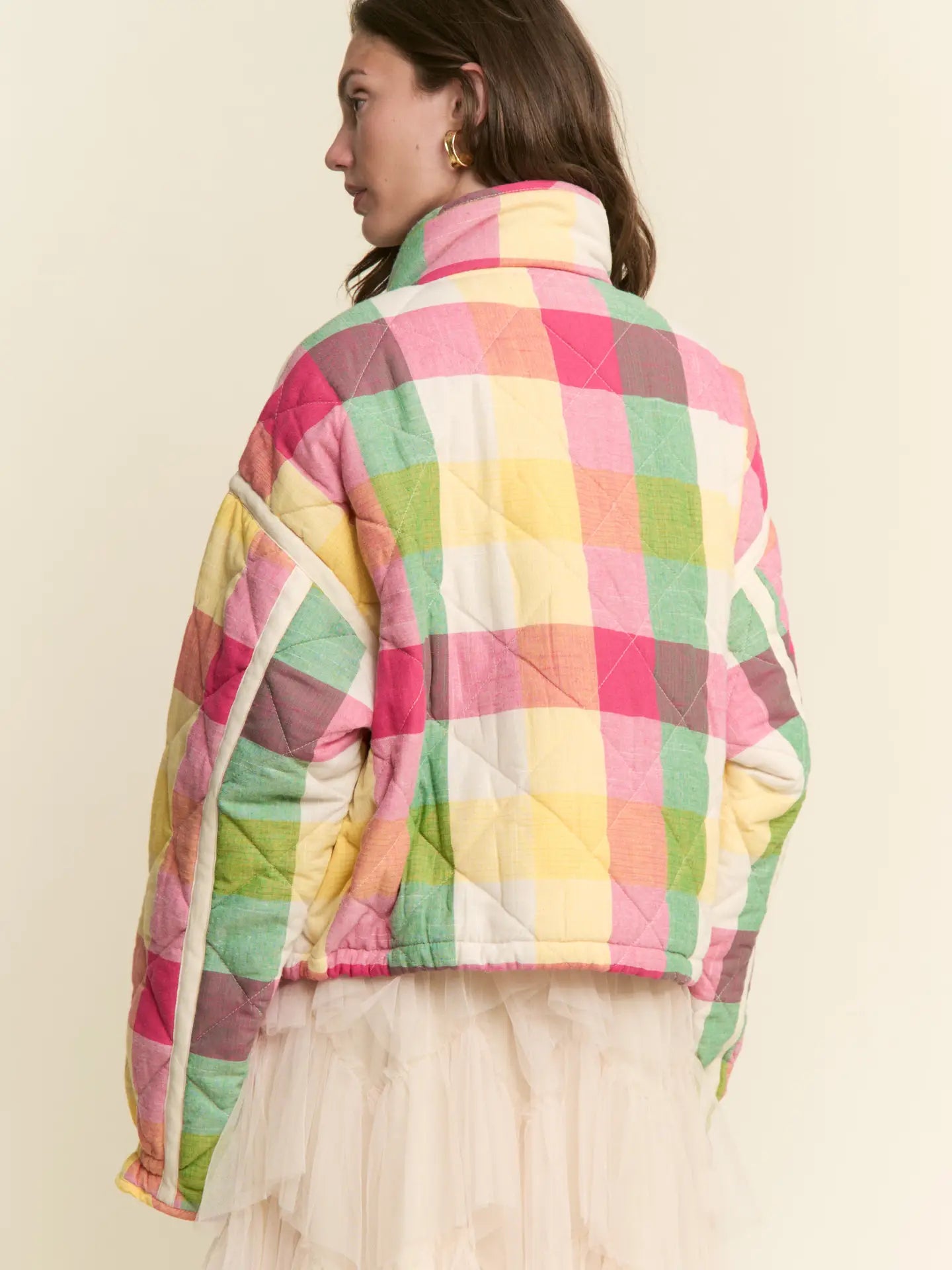 Kendall Multi-Color Quilted Jacket