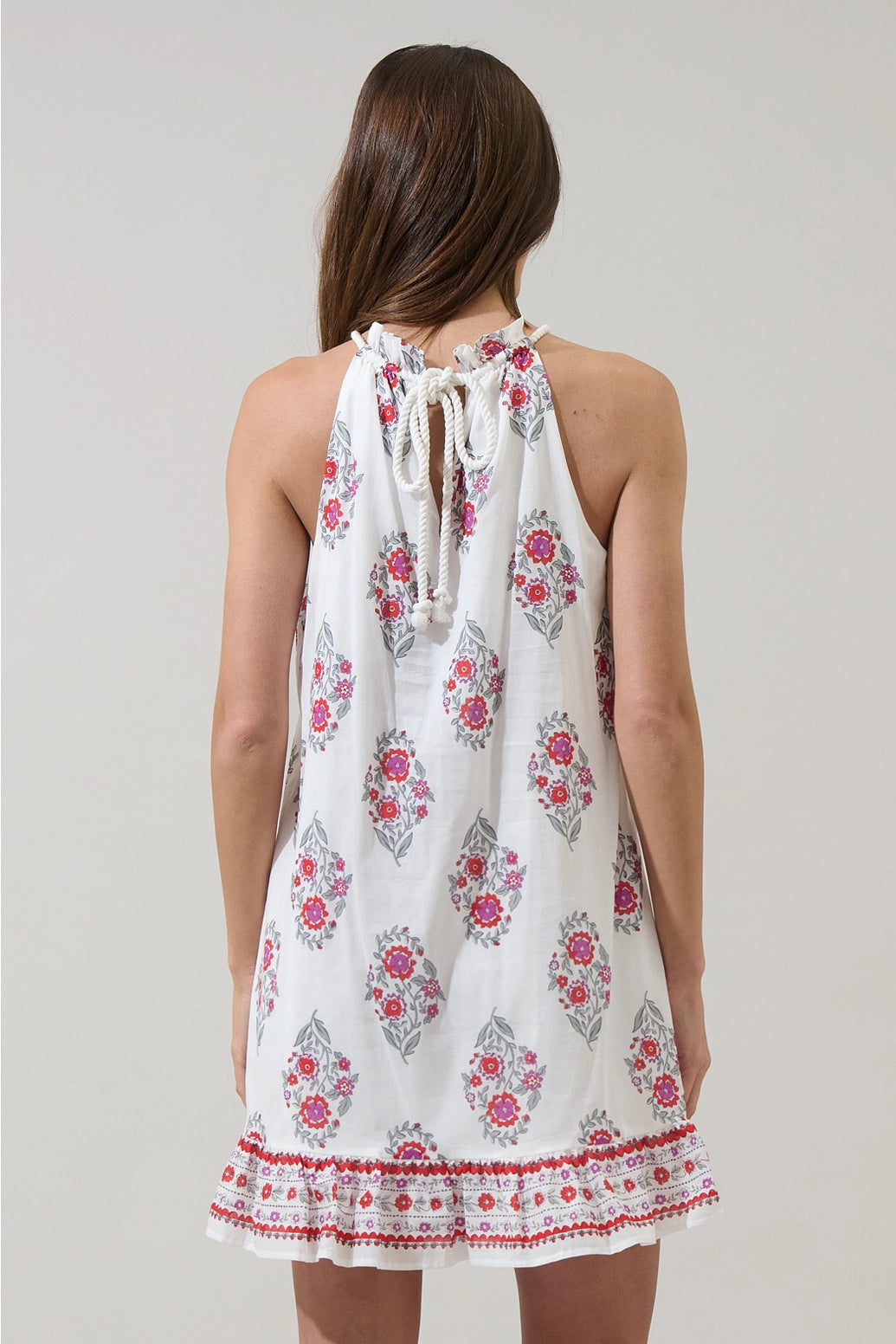 Nelina Floral Shift Mini Dress