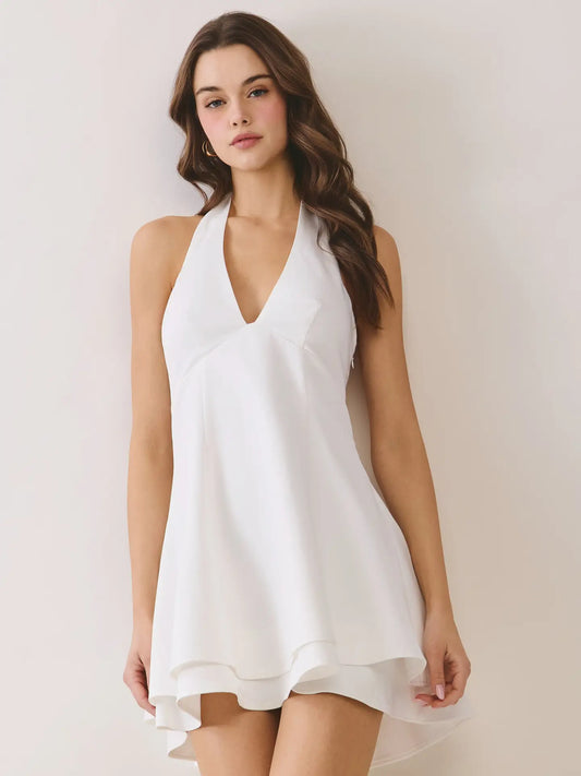 Morgan Fit and Flare Mini Dress