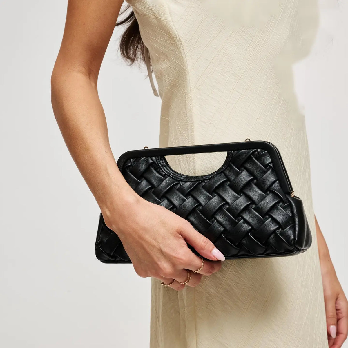 Alouette Clutch - Black