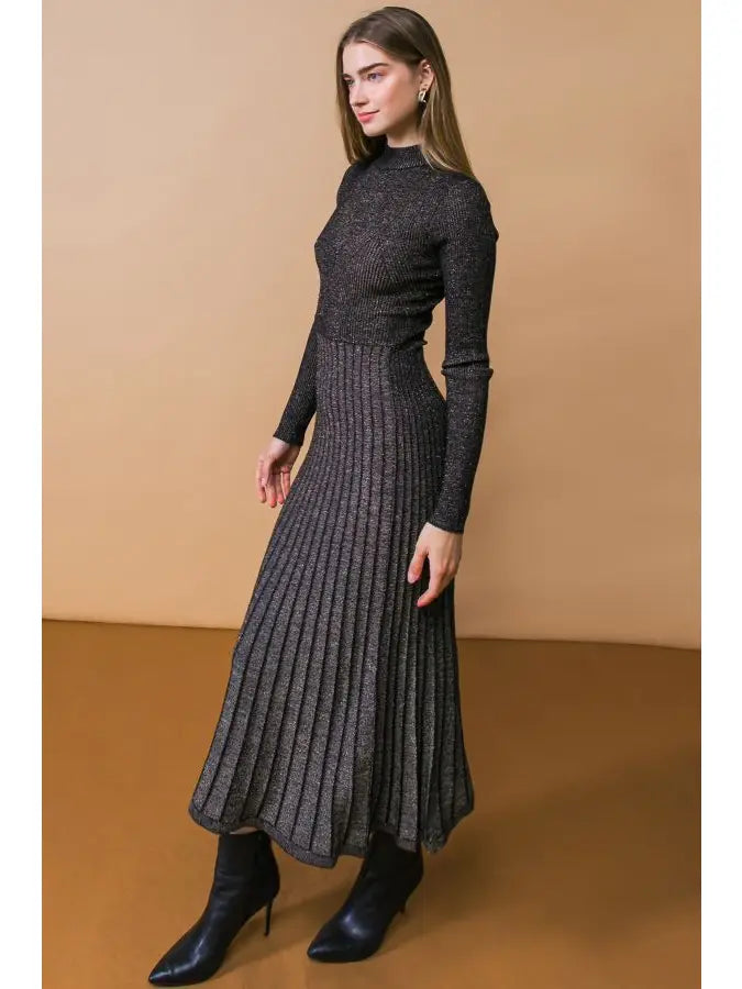 Sweater Knit Midi Dress