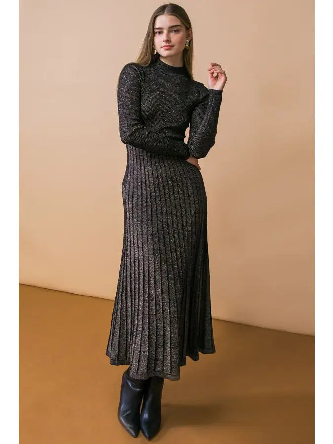 Sweater Knit Midi Dress