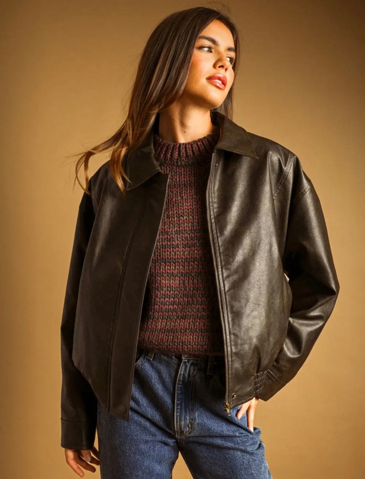 Sanctuary Faux-Leather Jacket