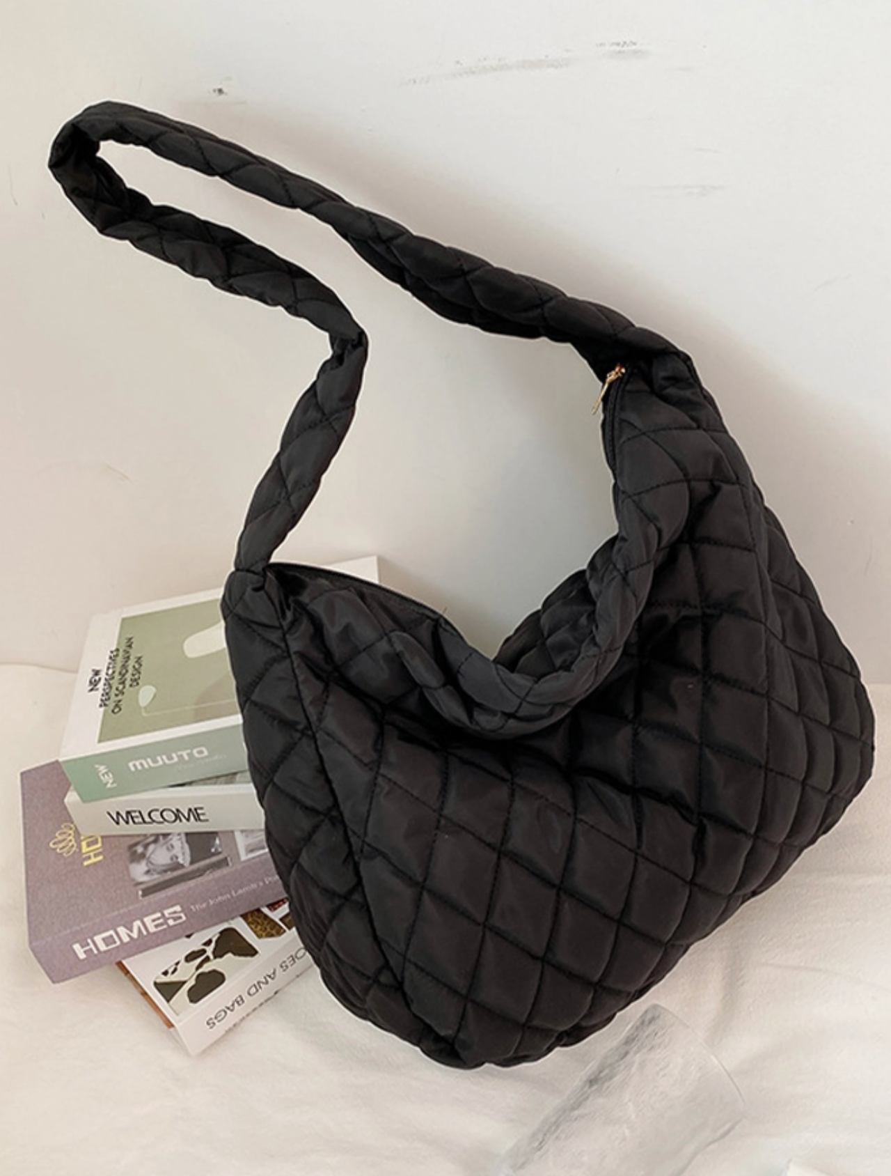 Quilted Diamond Tote