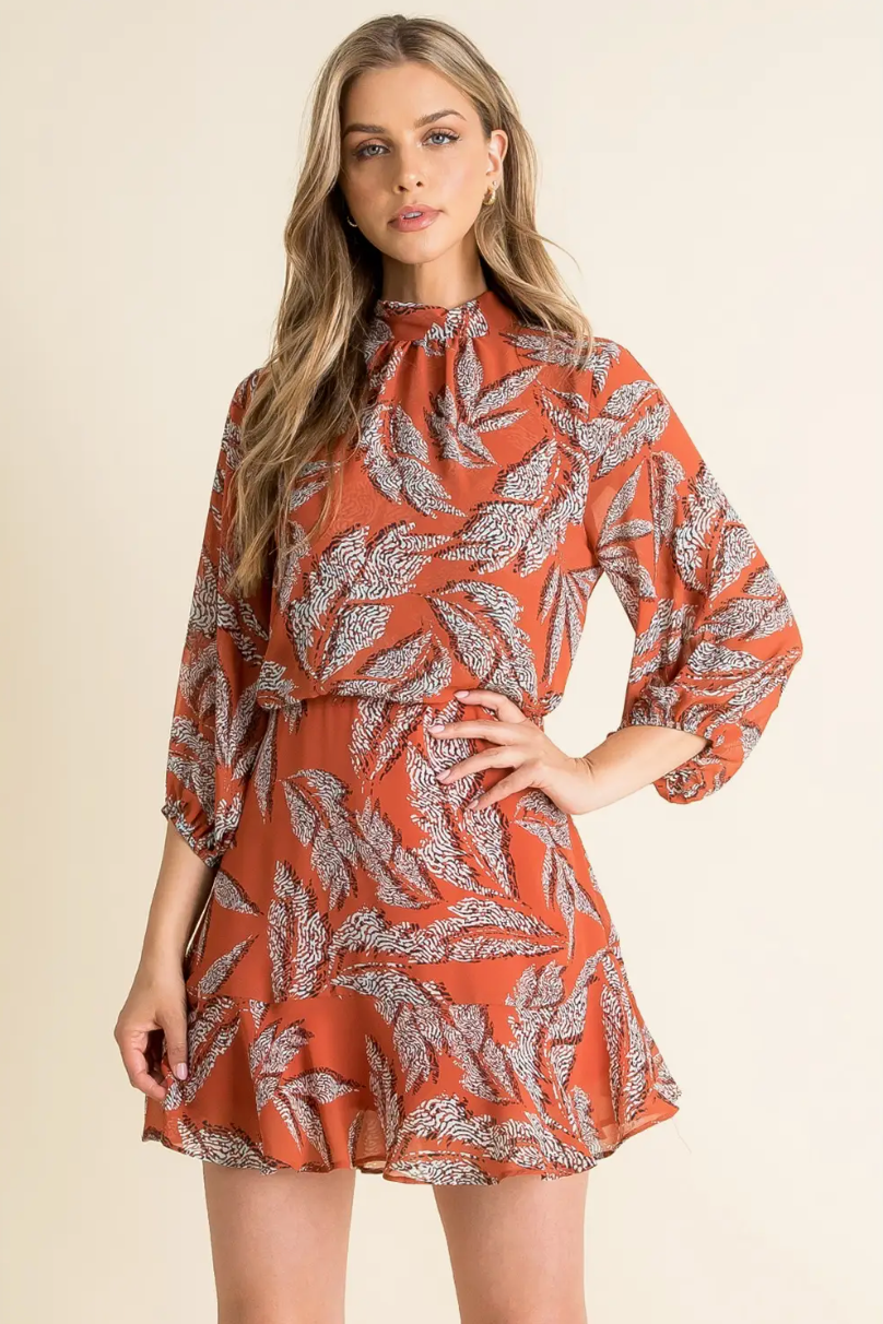 THML Geo Print Dress