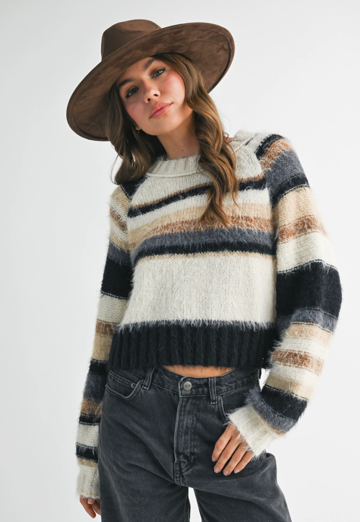 Georgia Soft Striped Sweater