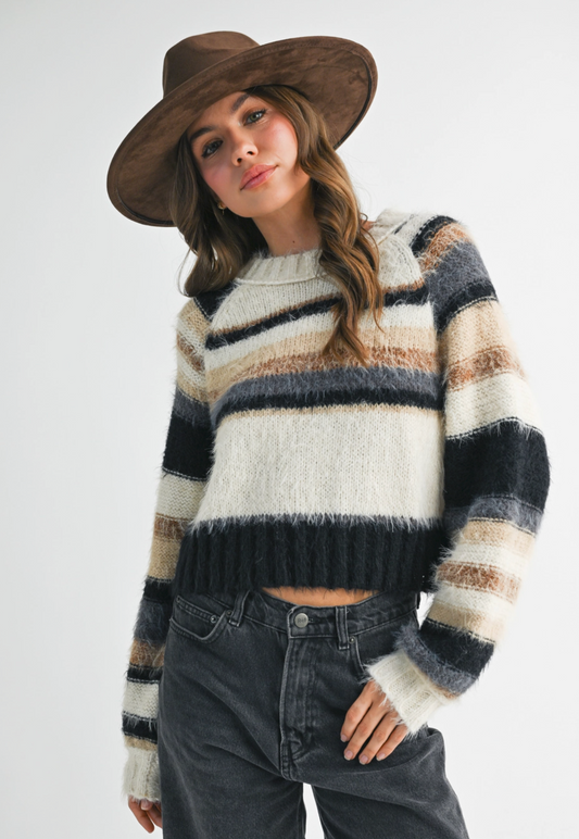 Georgia Soft Striped Sweater