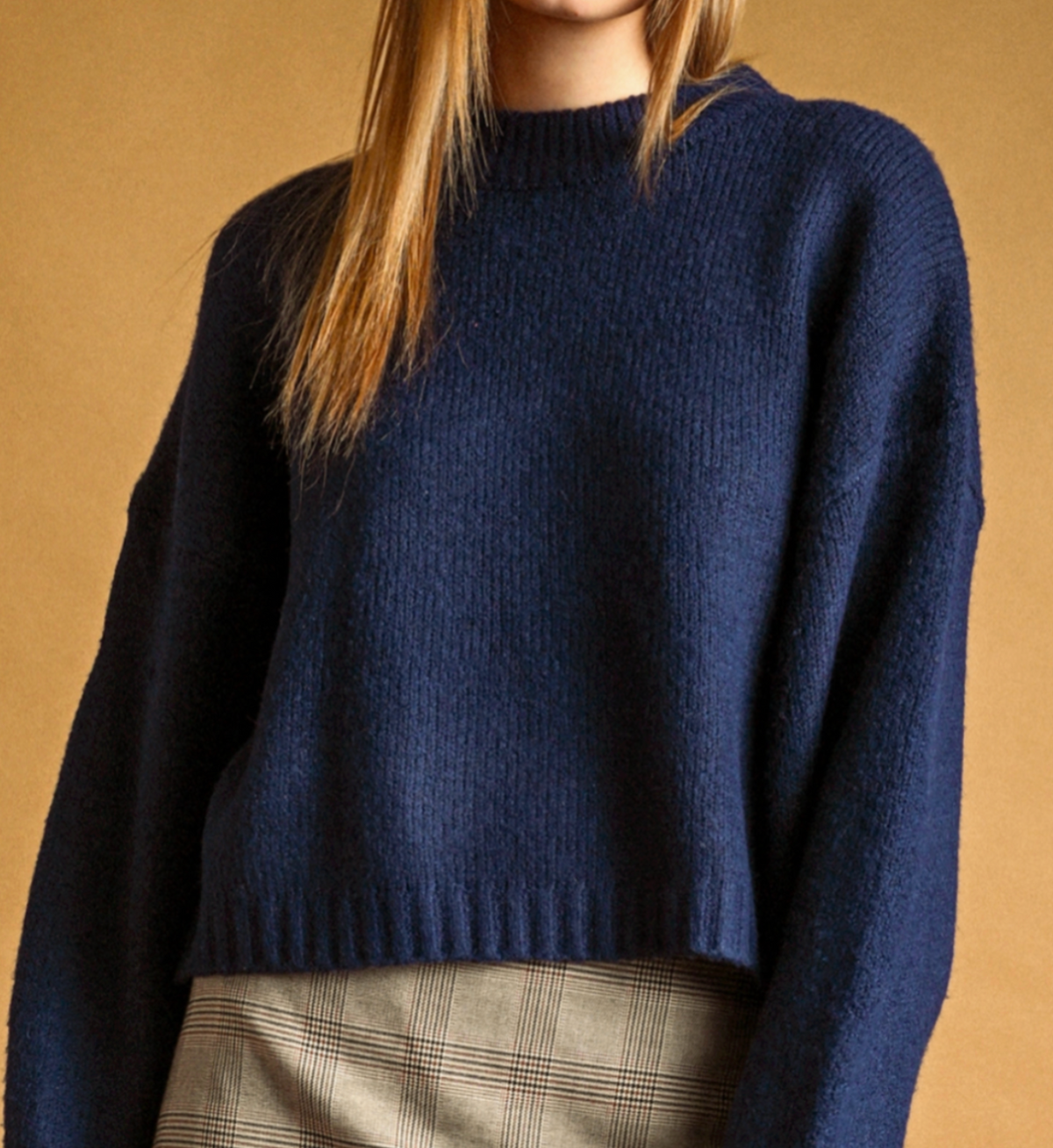 Haley Perfect Navy Sweater