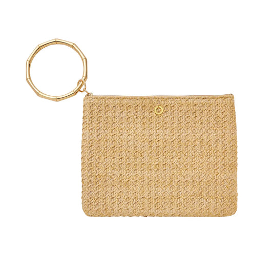 Oventure Bracelet Pouch - Natural Raffia