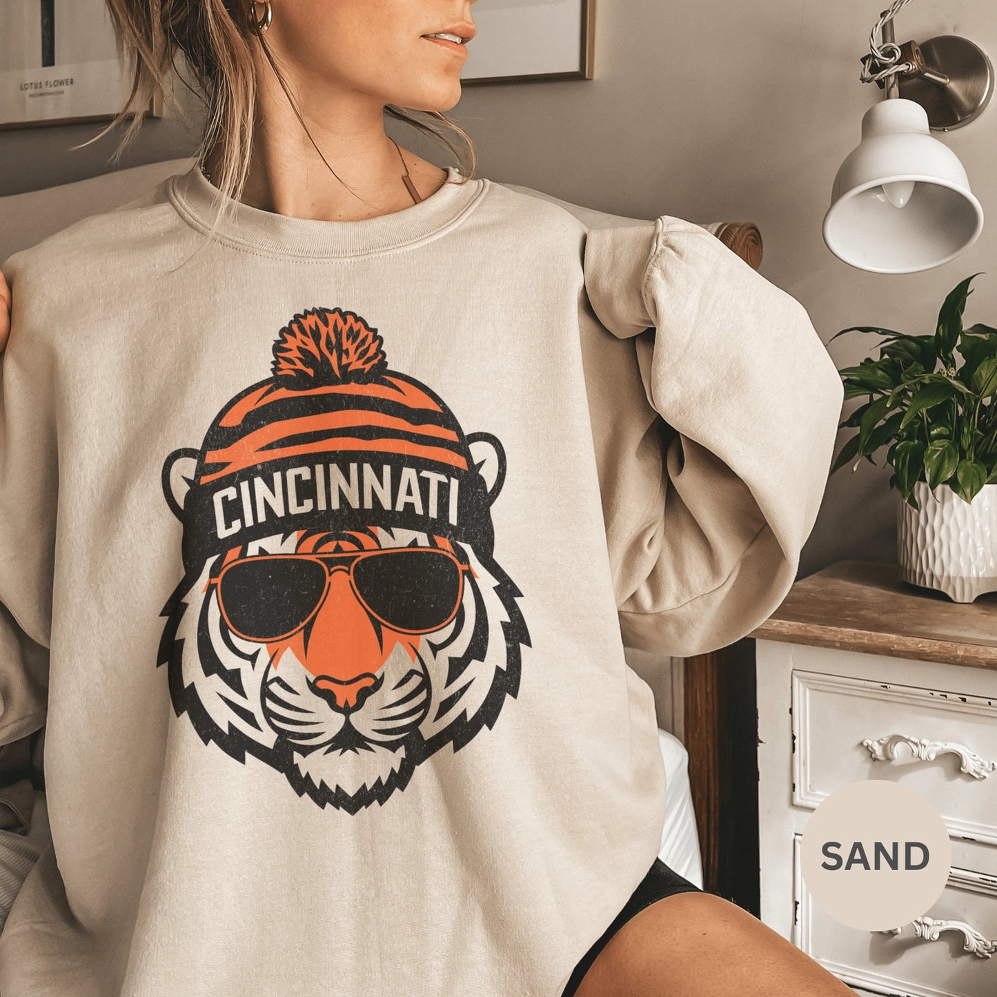 Cincinnati Bengals Tiger Sweatshirt