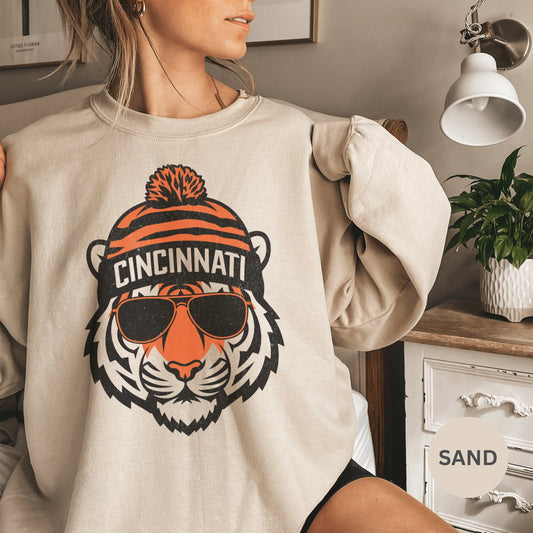 Cincinnati Bengals Tiger Sweatshirt