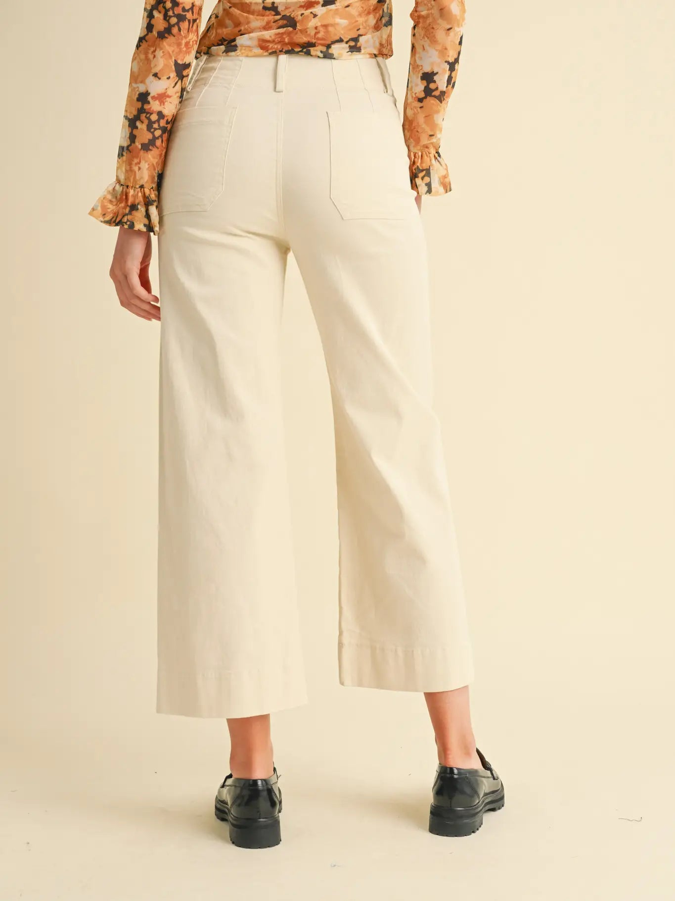 Wide Leg Vanilla Pants