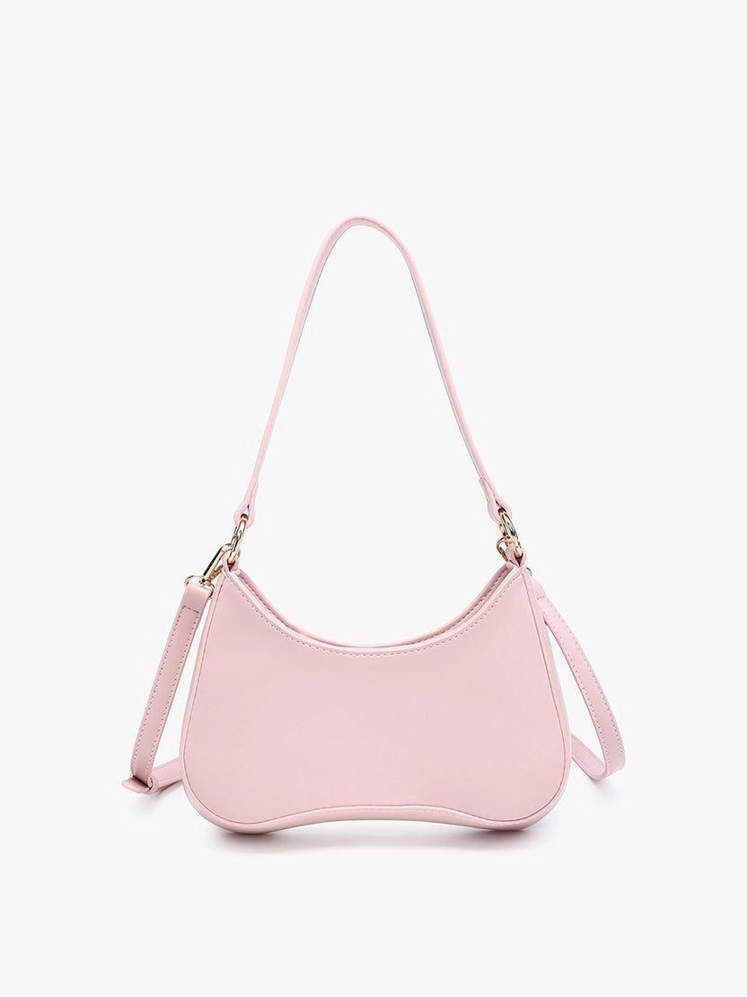 Structured Shoulder Bag w/ Zip Closure