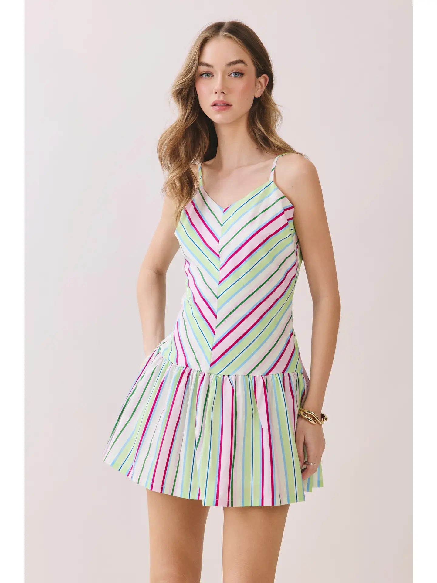 Camilla Drop Waist Mini Dress