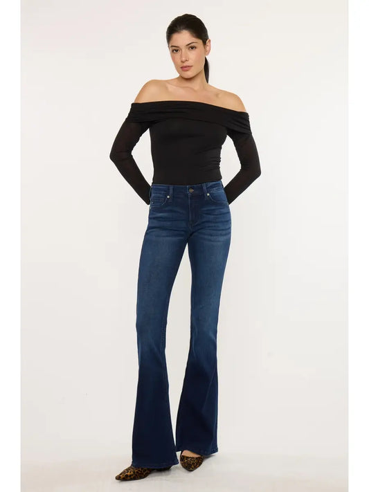Perfection Mid Rise Flare Jean