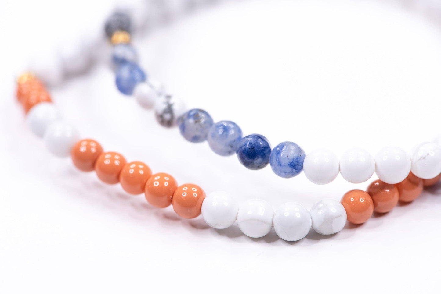 Morse Code Bracelet | INSPIRE: Lapis & Marble