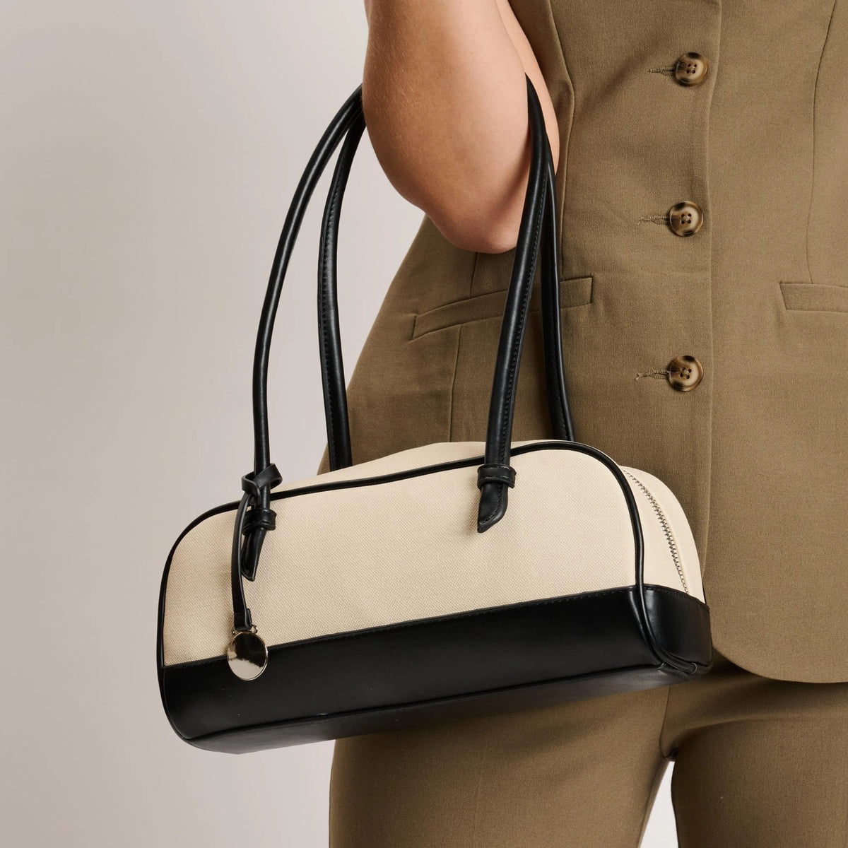 Paloma Canvas Shoulder Bag