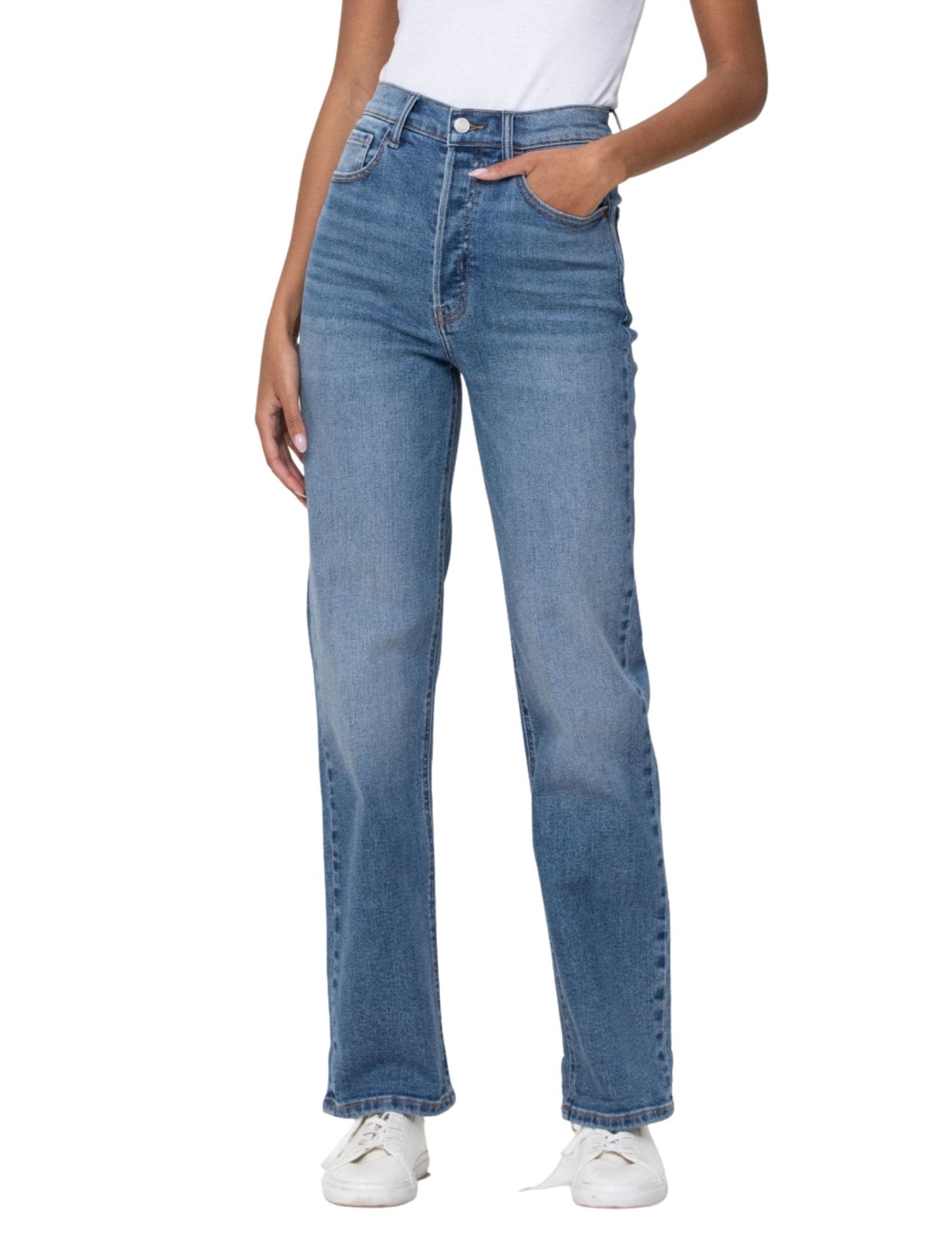 Whitney High Rise Dad Jeans