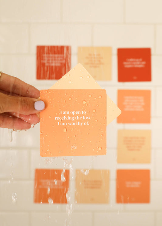 JaxKelly - Shower Affirmation™ Cards - Positivity